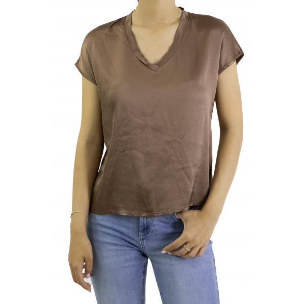 Maglia in viscosa scollo a V